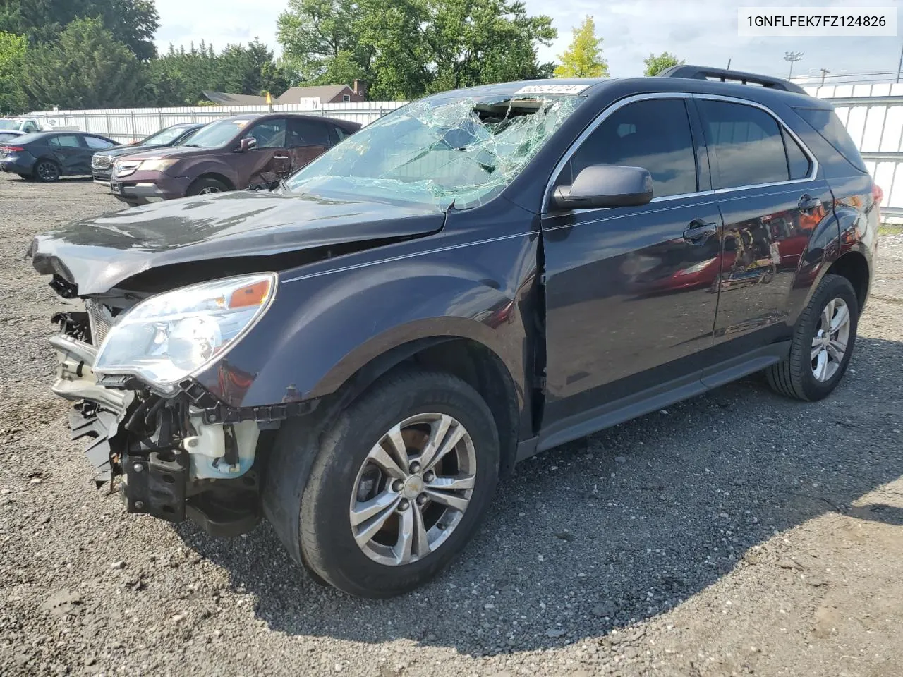 1GNFLFEK7FZ124826 2015 Chevrolet Equinox Lt