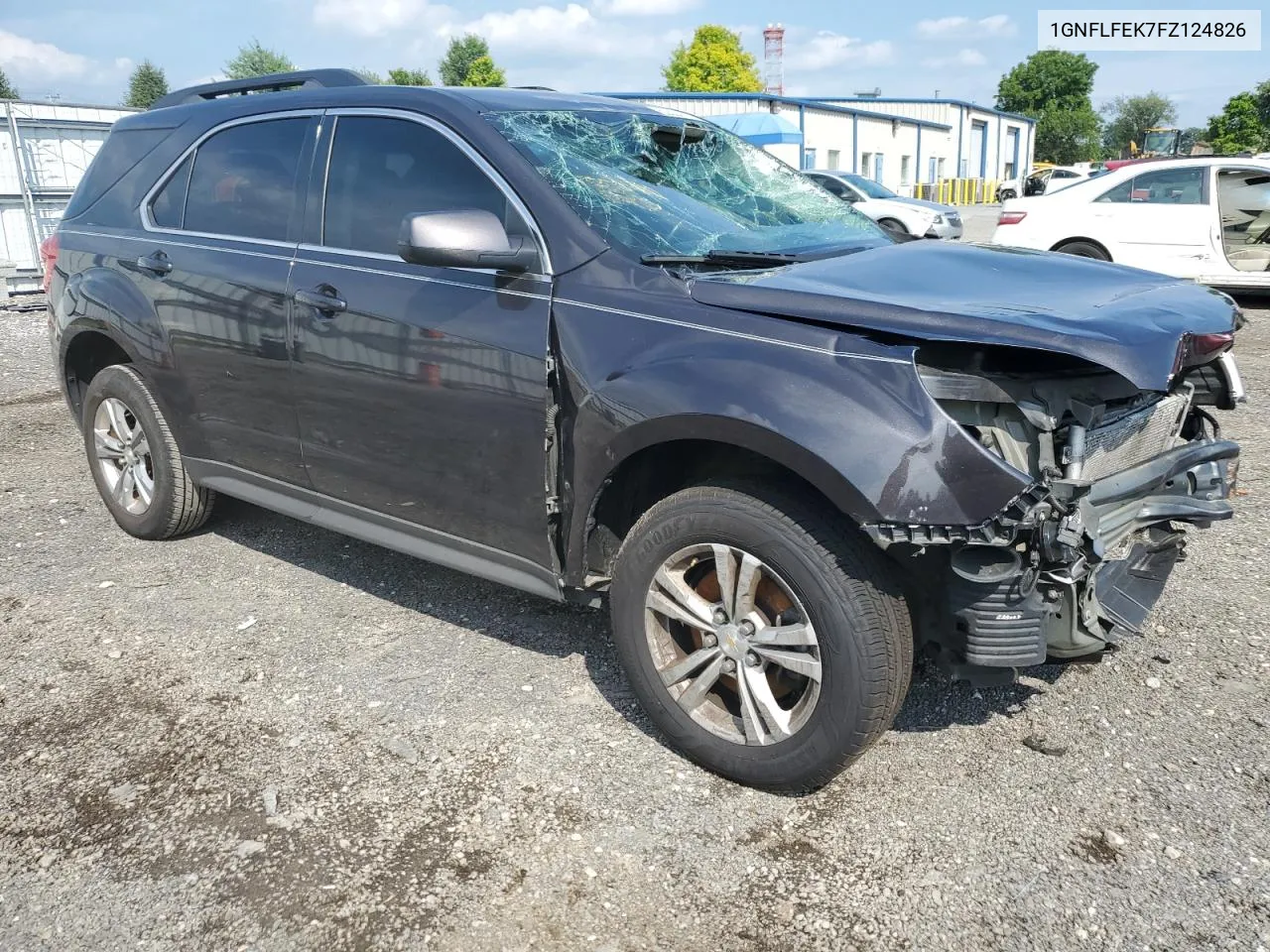 2015 Chevrolet Equinox Lt VIN: 1GNFLFEK7FZ124826 Lot: 63524724