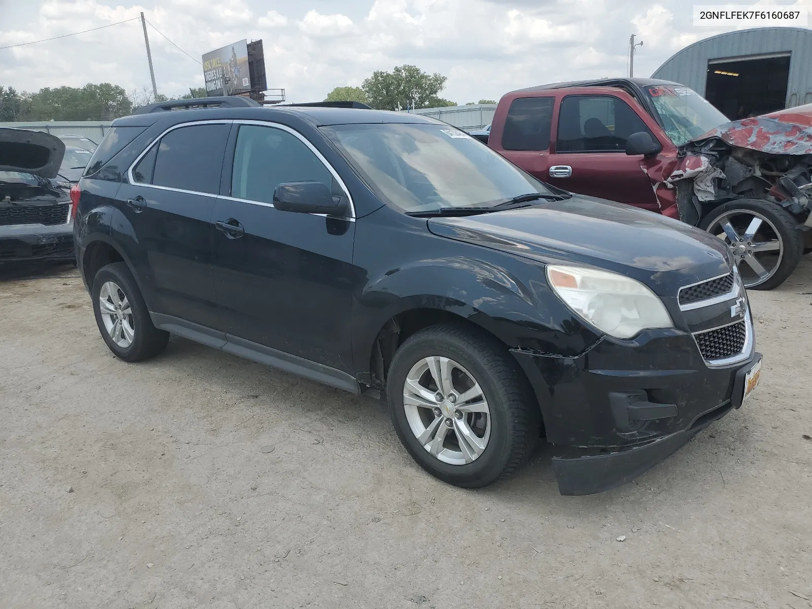 2015 Chevrolet Equinox Lt VIN: 2GNFLFEK7F6160687 Lot: 64138484