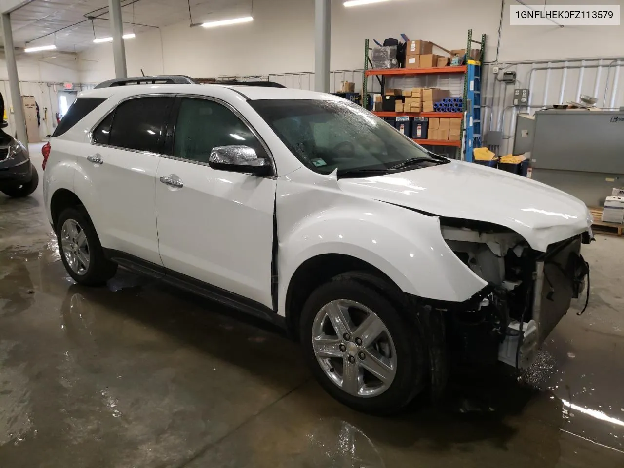 2015 Chevrolet Equinox Ltz VIN: 1GNFLHEK0FZ113579 Lot: 64434284