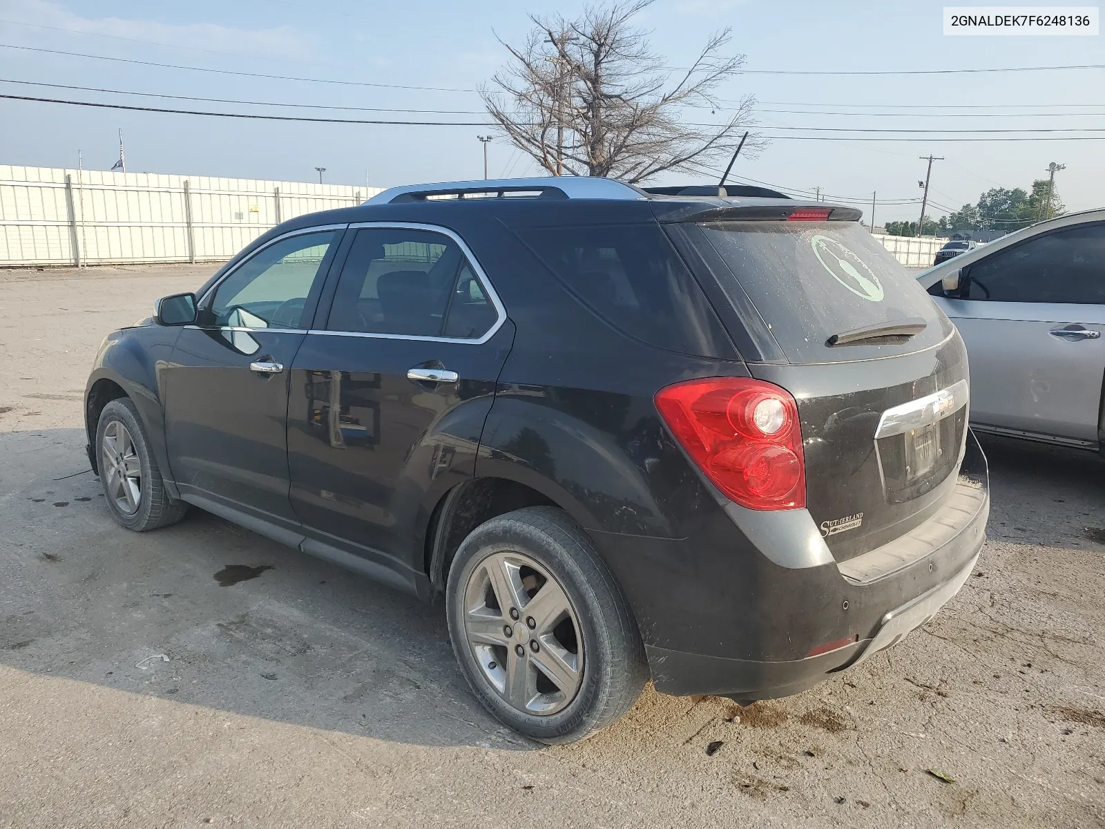 2015 Chevrolet Equinox Ltz VIN: 2GNALDEK7F6248136 Lot: 64620634