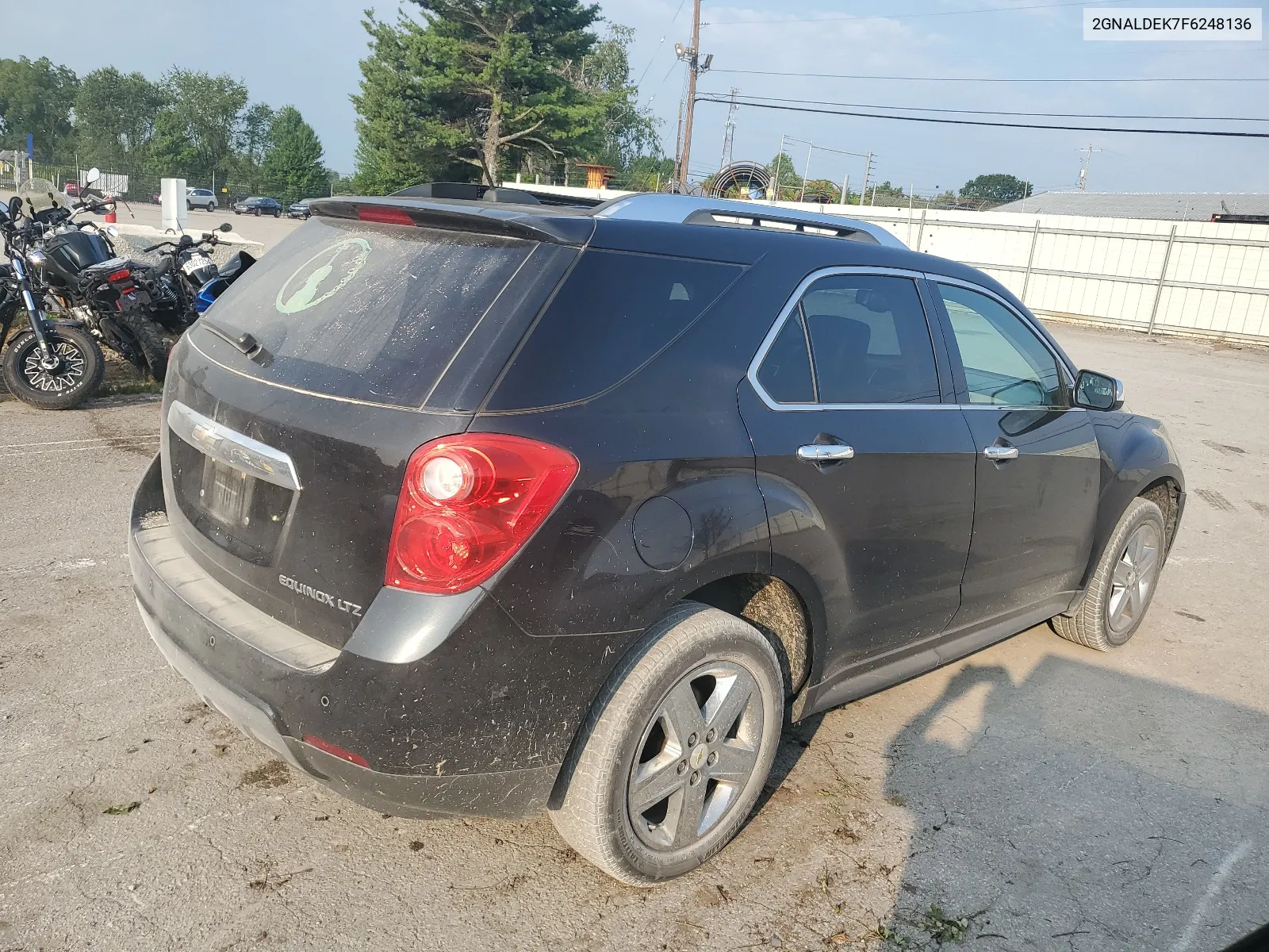 2015 Chevrolet Equinox Ltz VIN: 2GNALDEK7F6248136 Lot: 64620634