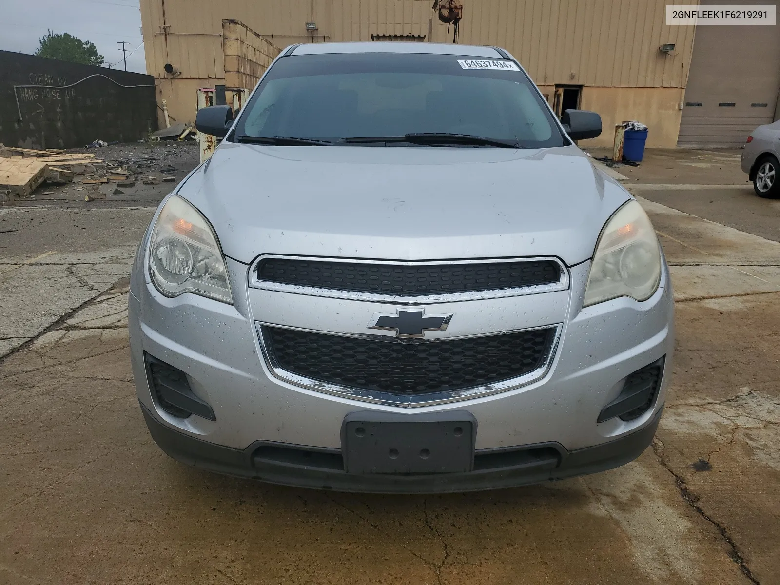 2015 Chevrolet Equinox Ls VIN: 2GNFLEEK1F6219291 Lot: 64637494