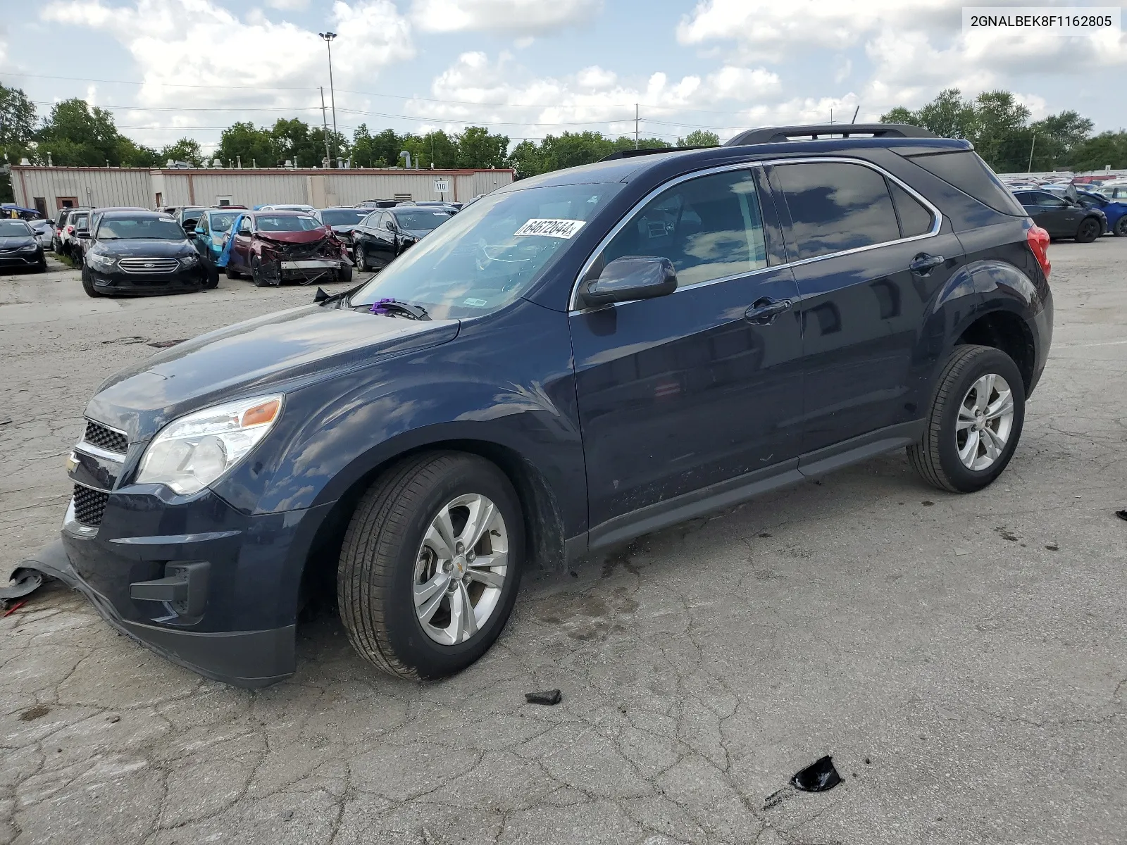 2015 Chevrolet Equinox Lt VIN: 2GNALBEK8F1162805 Lot: 64672644