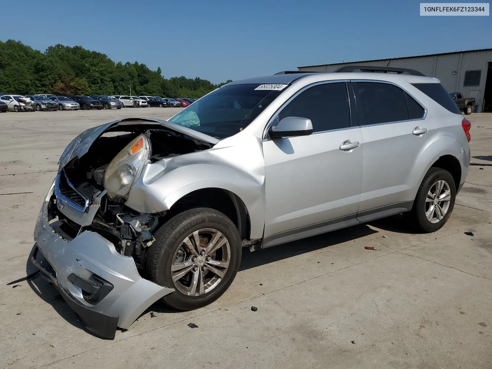 2015 Chevrolet Equinox Lt VIN: 1GNFLFEK6FZ123344 Lot: 65025304