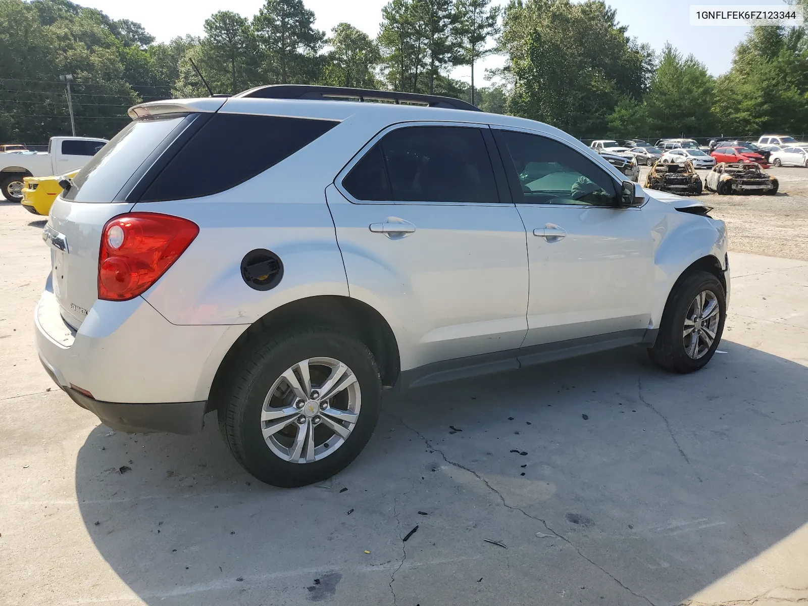 2015 Chevrolet Equinox Lt VIN: 1GNFLFEK6FZ123344 Lot: 65025304