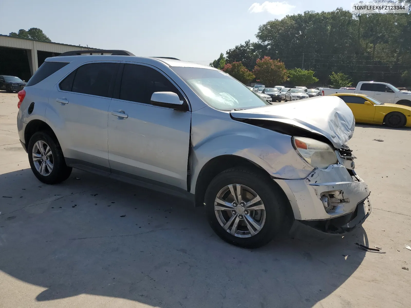 2015 Chevrolet Equinox Lt VIN: 1GNFLFEK6FZ123344 Lot: 65025304