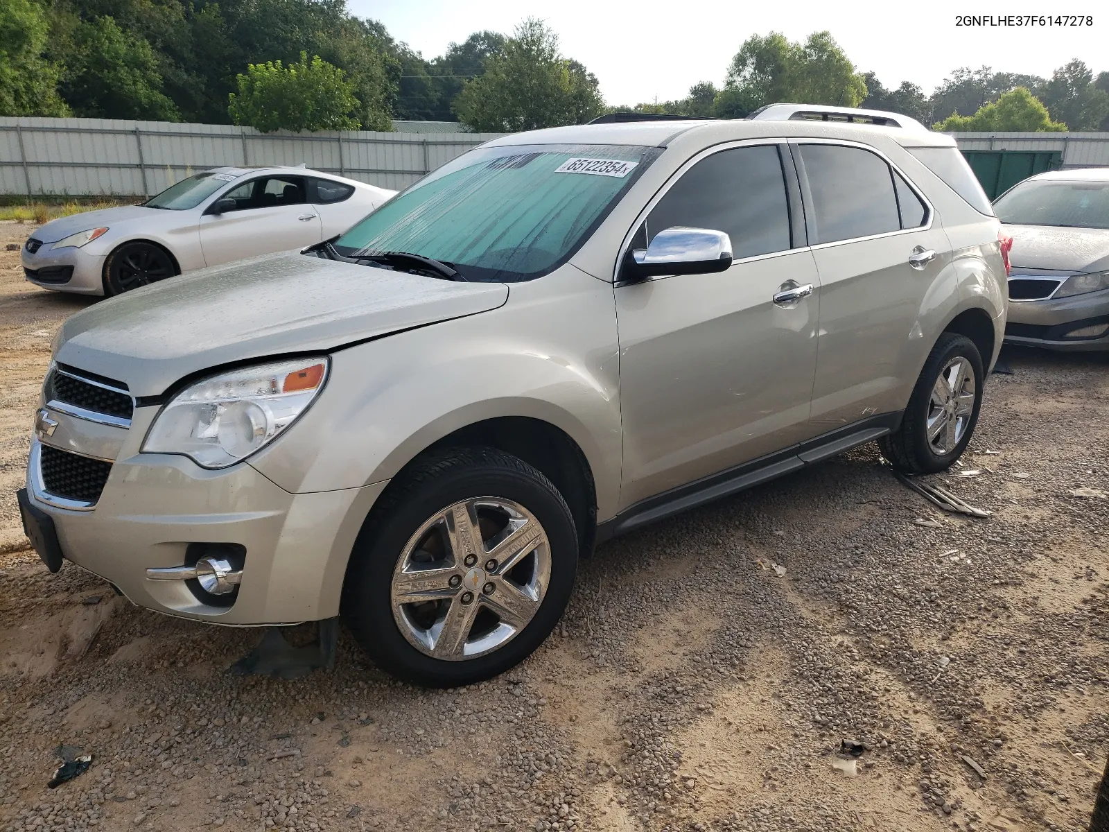 2015 Chevrolet Equinox Ltz VIN: 2GNFLHE37F6147278 Lot: 65122354