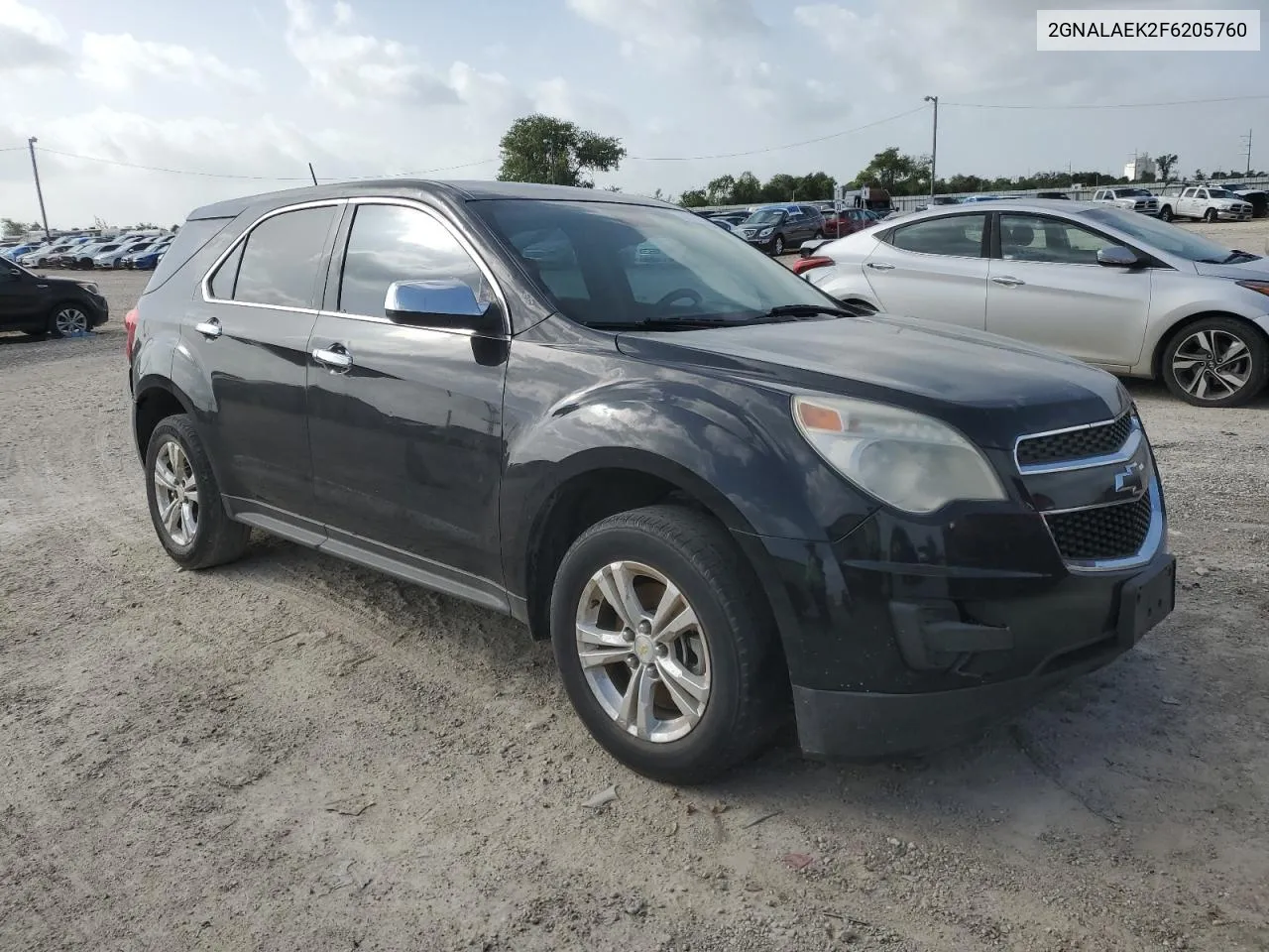 2GNALAEK2F6205760 2015 Chevrolet Equinox Ls