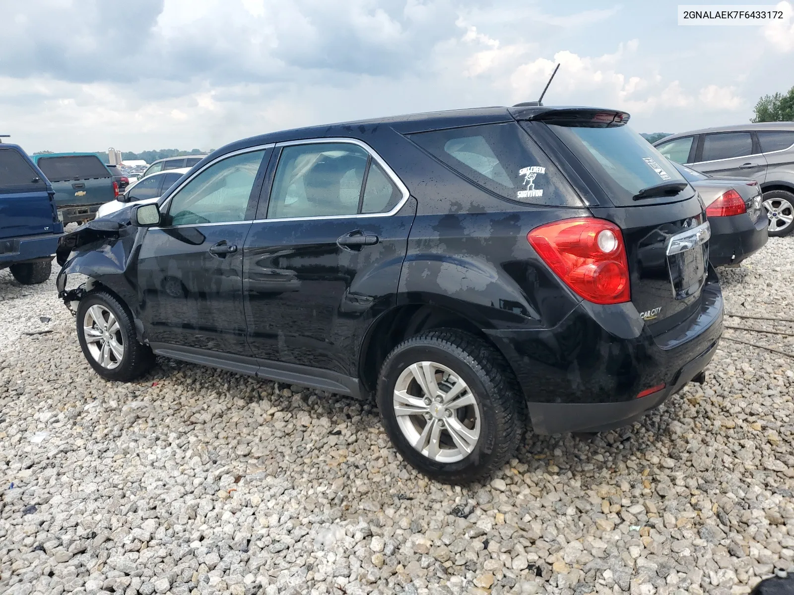 2015 Chevrolet Equinox Ls VIN: 2GNALAEK7F6433172 Lot: 65272284