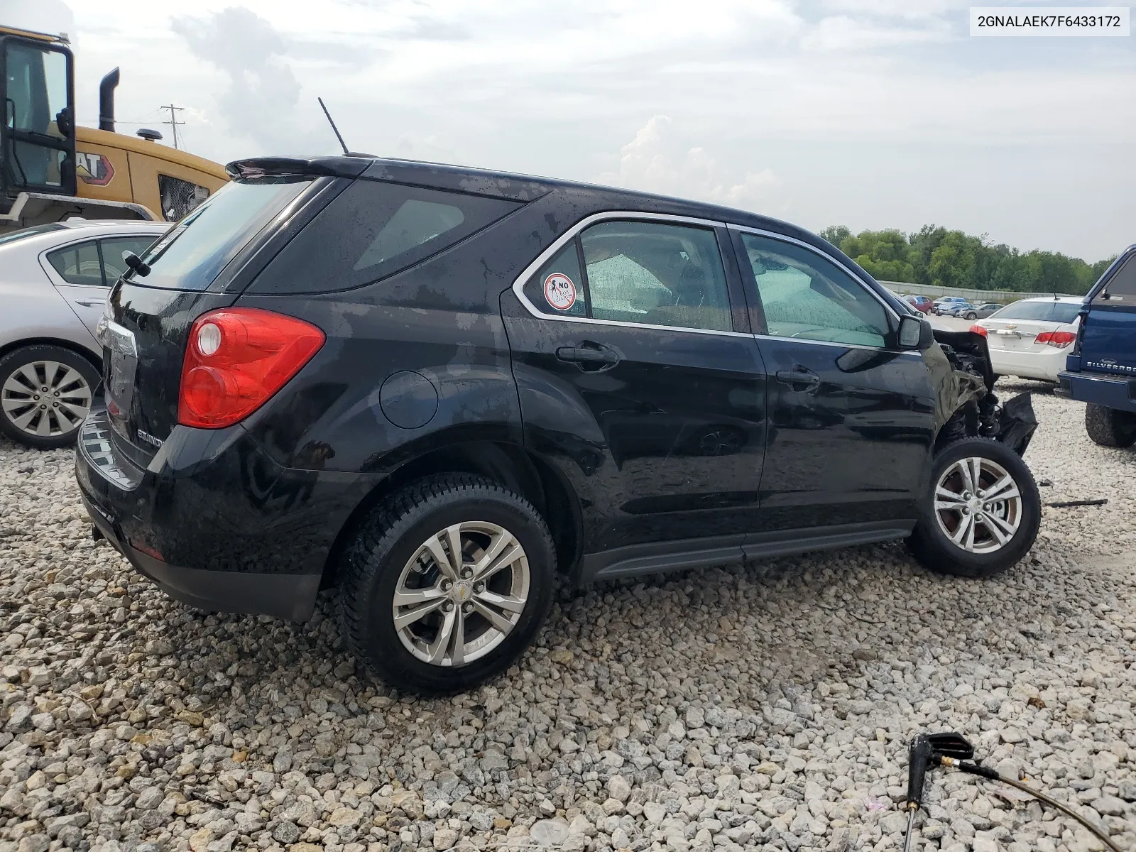 2015 Chevrolet Equinox Ls VIN: 2GNALAEK7F6433172 Lot: 65272284