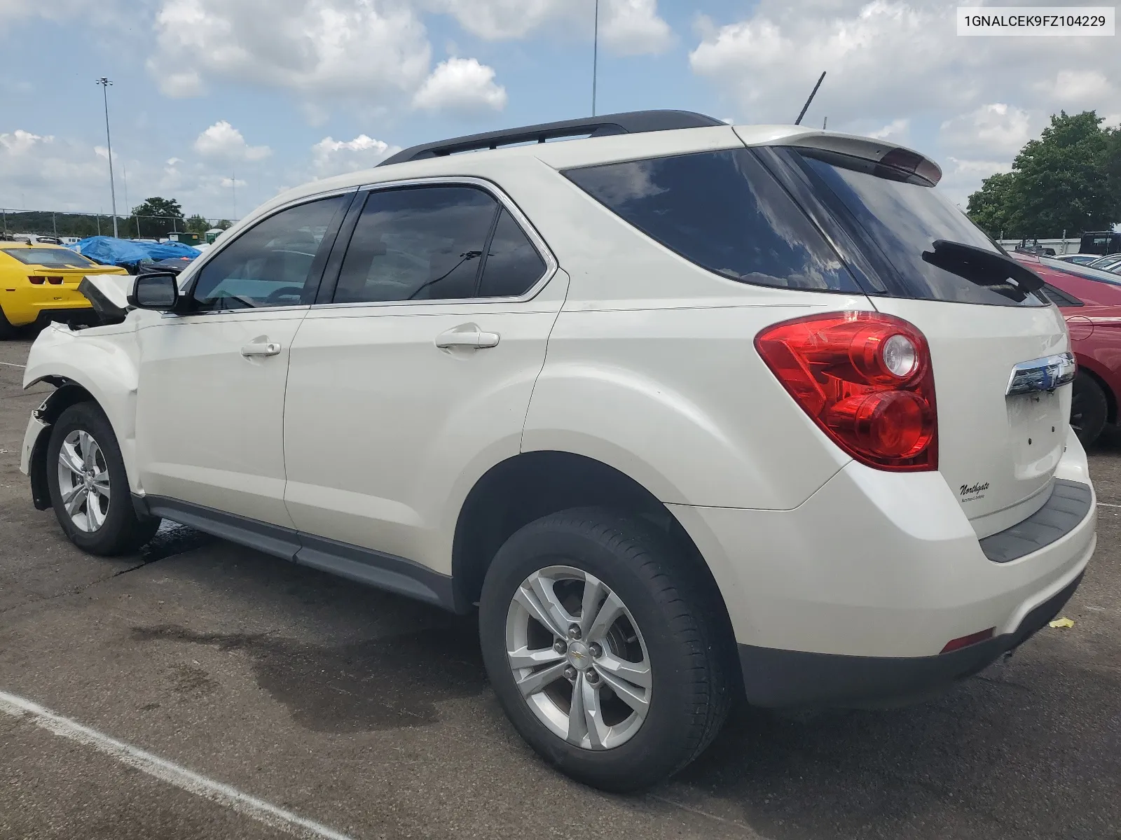 2015 Chevrolet Equinox Lt VIN: 1GNALCEK9FZ104229 Lot: 65344414