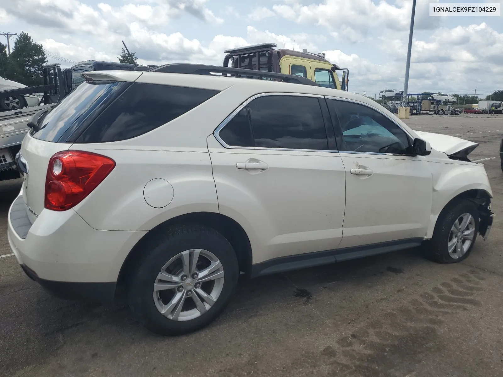 2015 Chevrolet Equinox Lt VIN: 1GNALCEK9FZ104229 Lot: 65344414