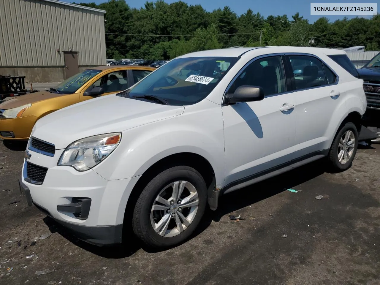 2015 Chevrolet Equinox Ls VIN: 1GNALAEK7FZ145236 Lot: 65436974