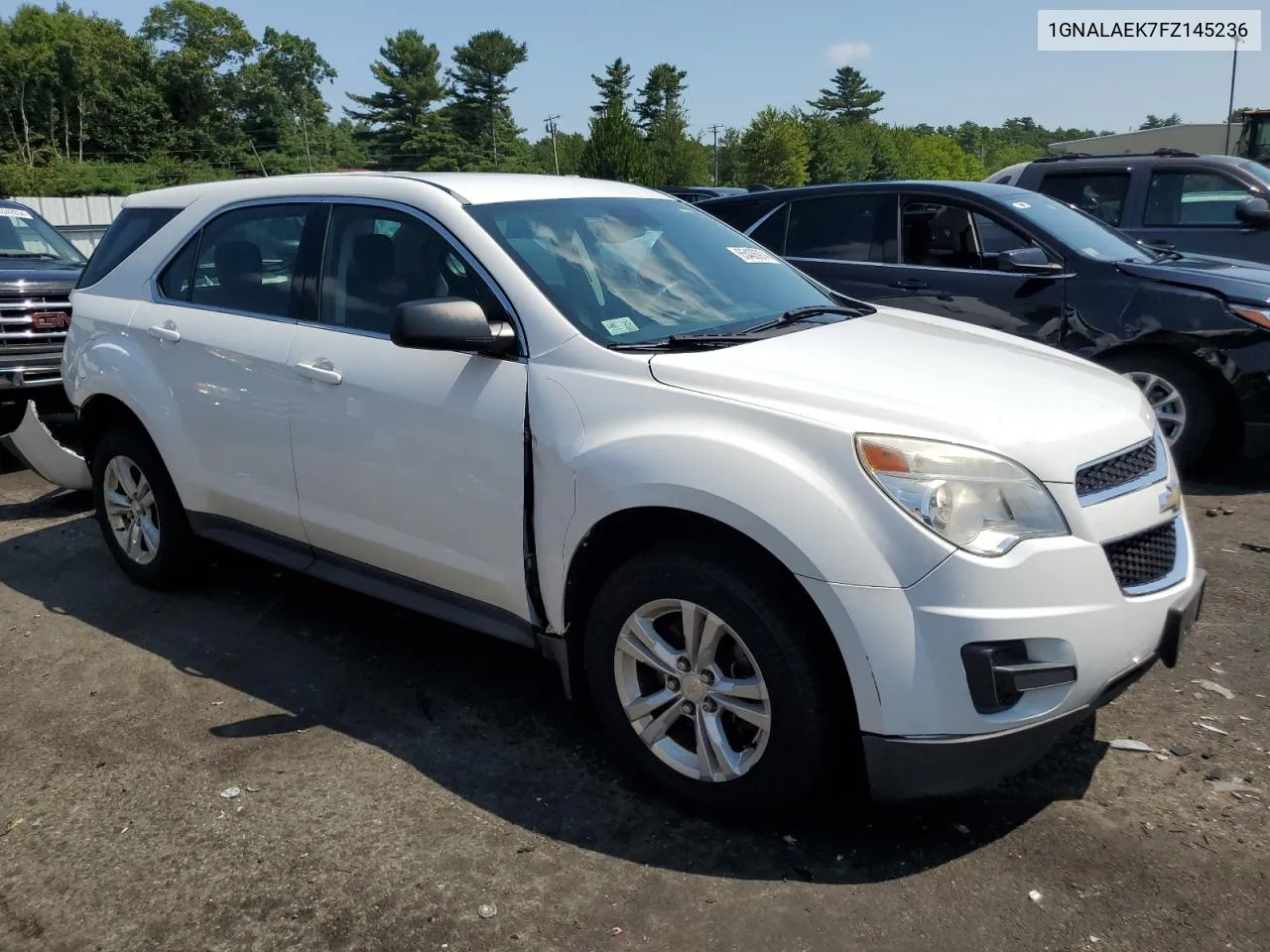 2015 Chevrolet Equinox Ls VIN: 1GNALAEK7FZ145236 Lot: 65436974