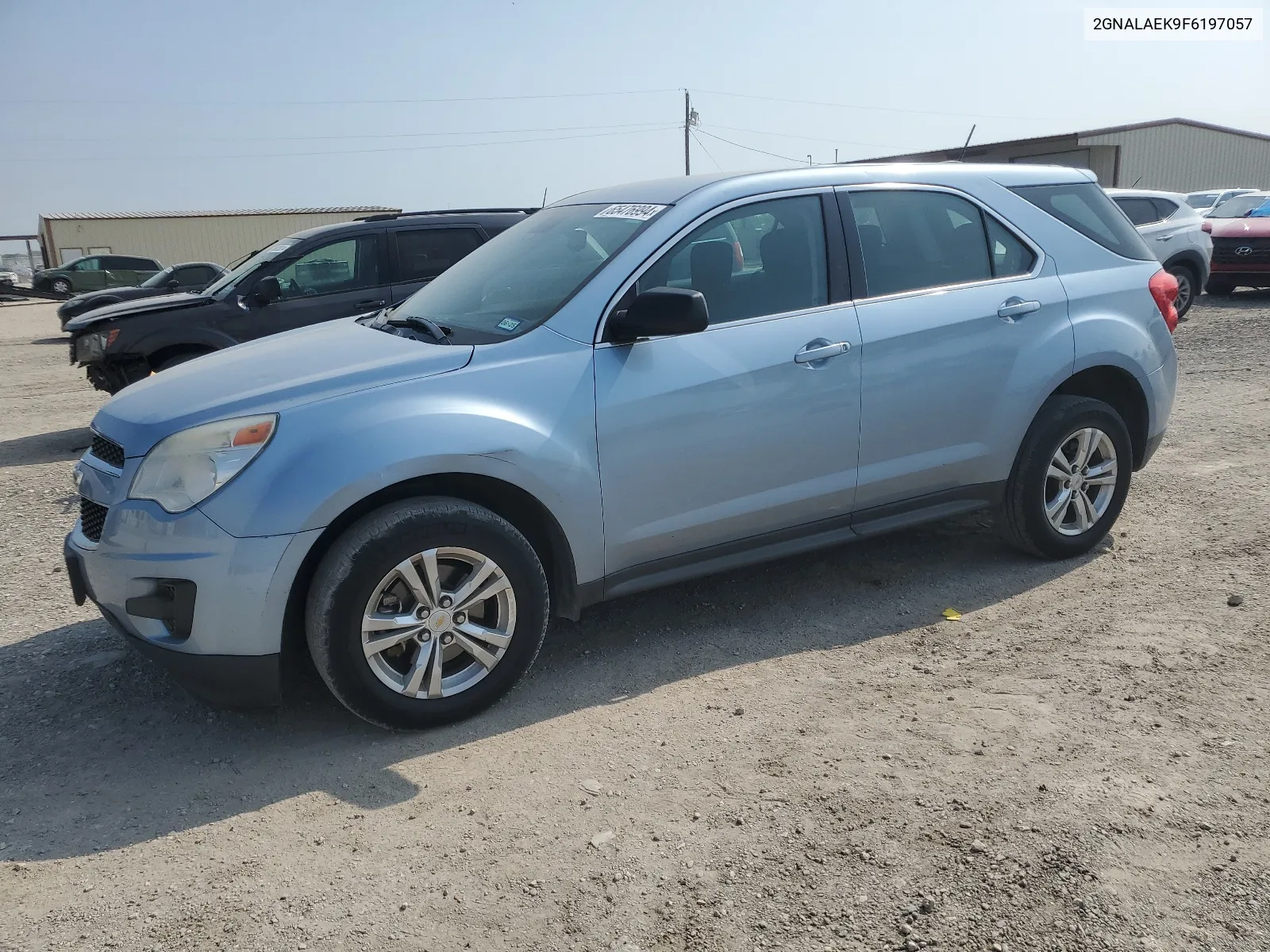 2GNALAEK9F6197057 2015 Chevrolet Equinox Ls