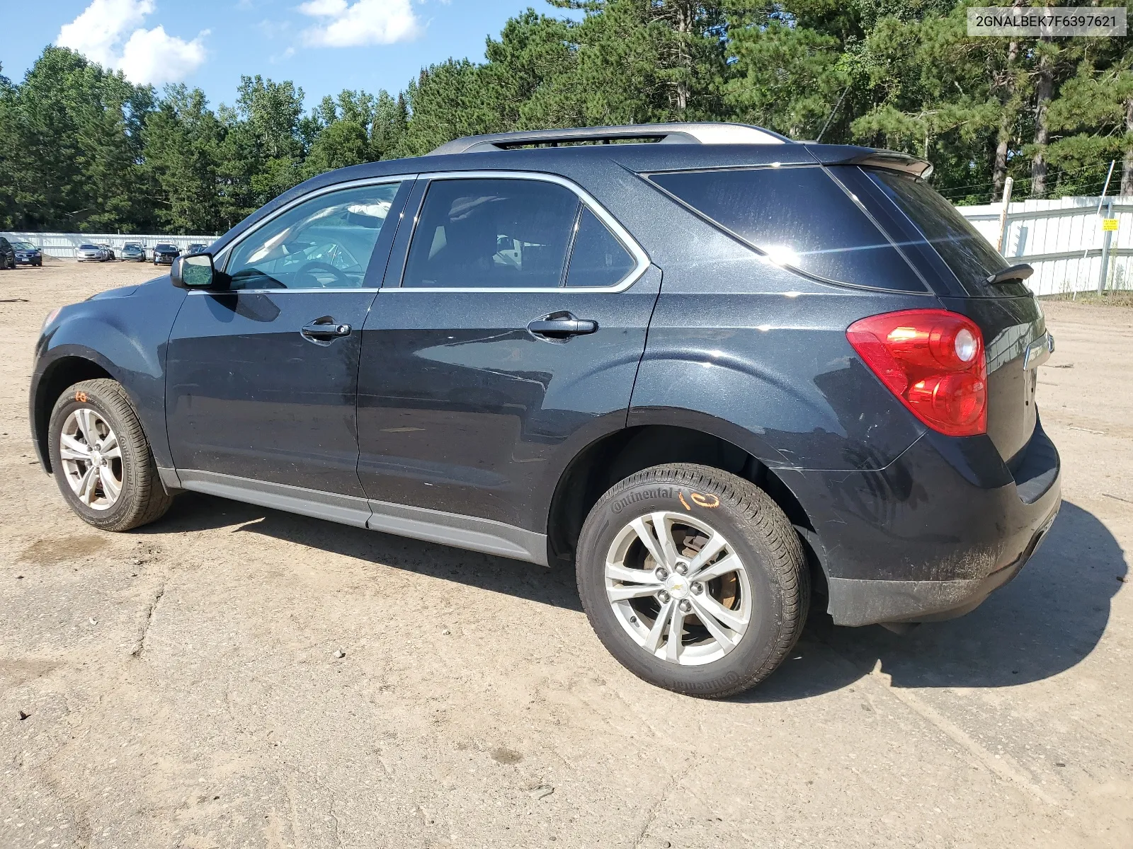 2015 Chevrolet Equinox Lt VIN: 2GNALBEK7F6397621 Lot: 65496594