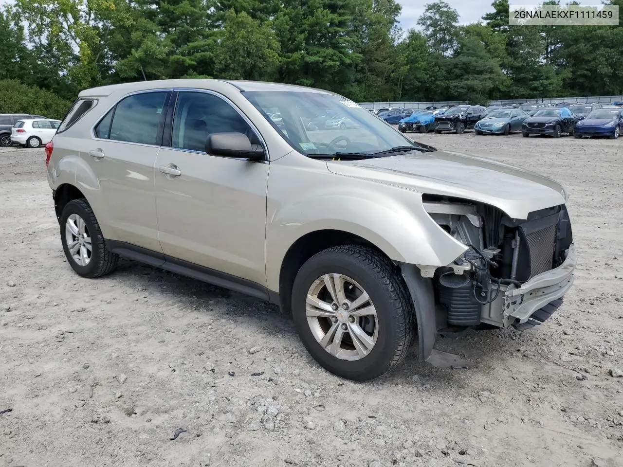 2015 Chevrolet Equinox Ls VIN: 2GNALAEKXF1111459 Lot: 65747294