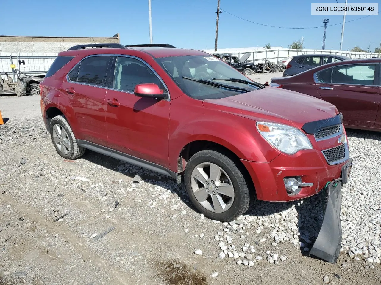 2015 Chevrolet Equinox Lt VIN: 2GNFLCE38F6350148 Lot: 65829414