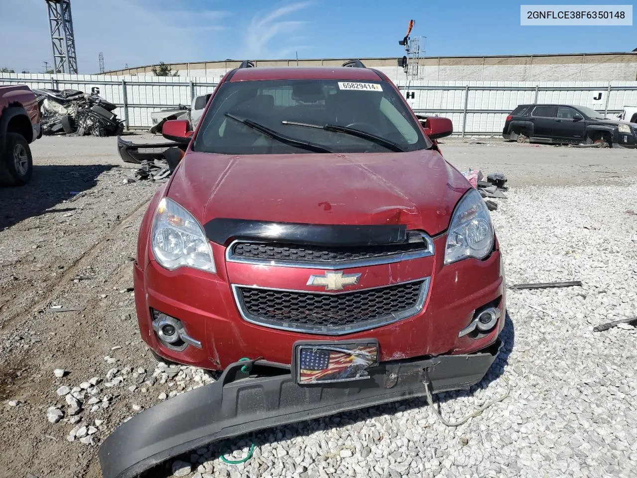 2GNFLCE38F6350148 2015 Chevrolet Equinox Lt