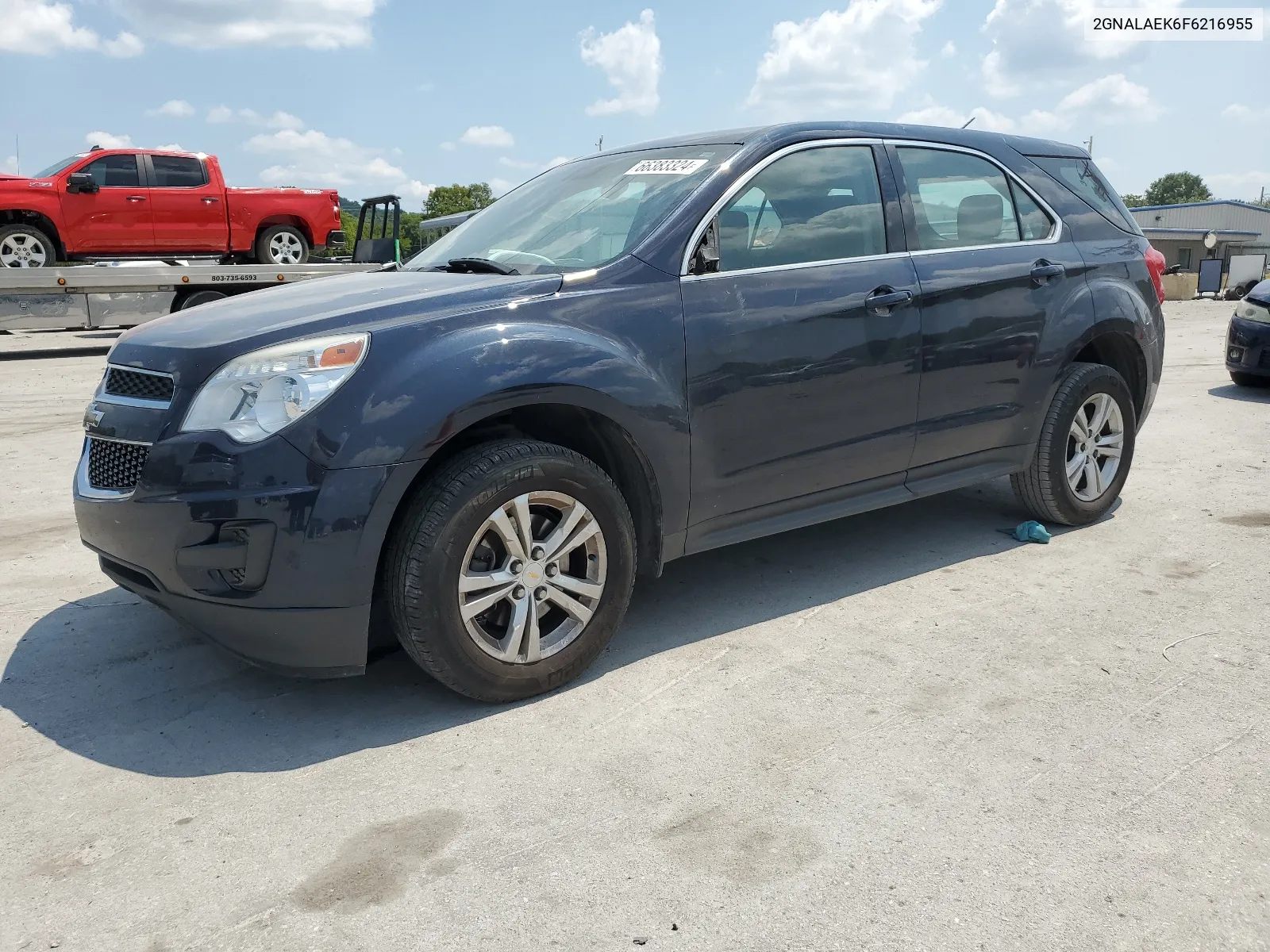 2015 Chevrolet Equinox Ls VIN: 2GNALAEK6F6216955 Lot: 66383324