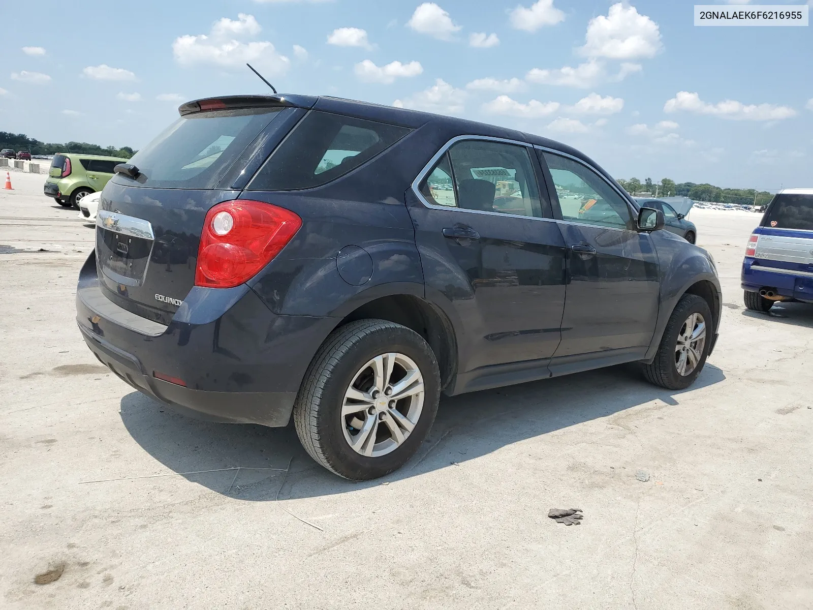 2015 Chevrolet Equinox Ls VIN: 2GNALAEK6F6216955 Lot: 66383324