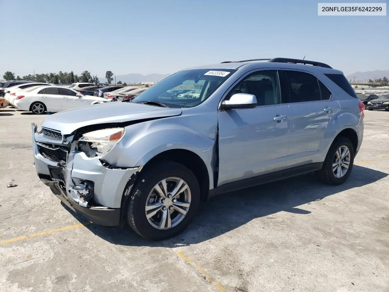 2015 Chevrolet Equinox Lt VIN: 2GNFLGE35F6242299 Lot: 66433354