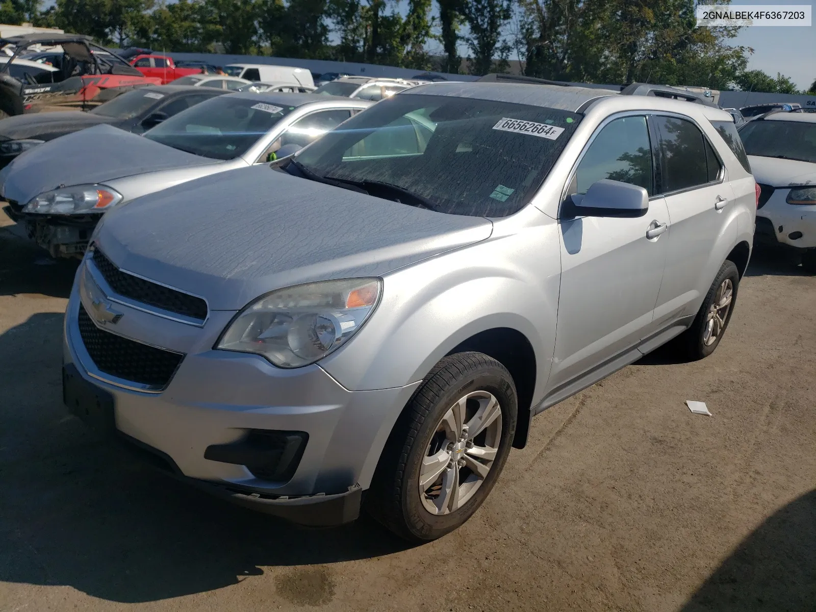 2015 Chevrolet Equinox Lt VIN: 2GNALBEK4F6367203 Lot: 66562664