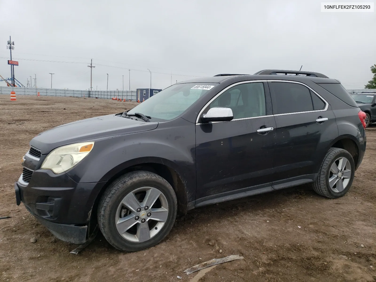 2015 Chevrolet Equinox Lt VIN: 1GNFLFEK2FZ105293 Lot: 66615044