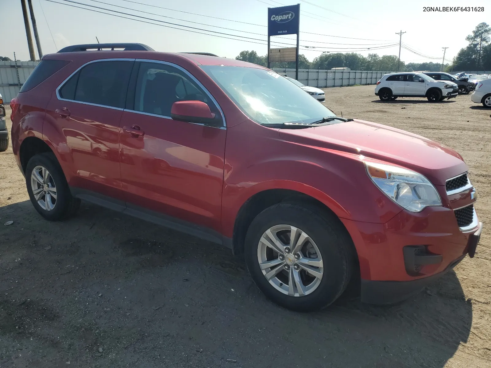 2015 Chevrolet Equinox Lt VIN: 2GNALBEK6F6431628 Lot: 66767664