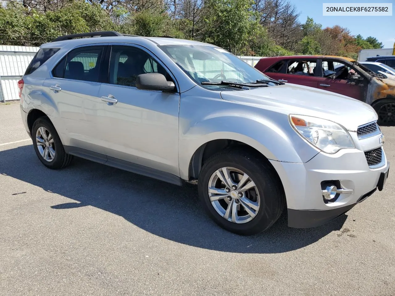 2015 Chevrolet Equinox Lt VIN: 2GNALCEK8F6275582 Lot: 67077254