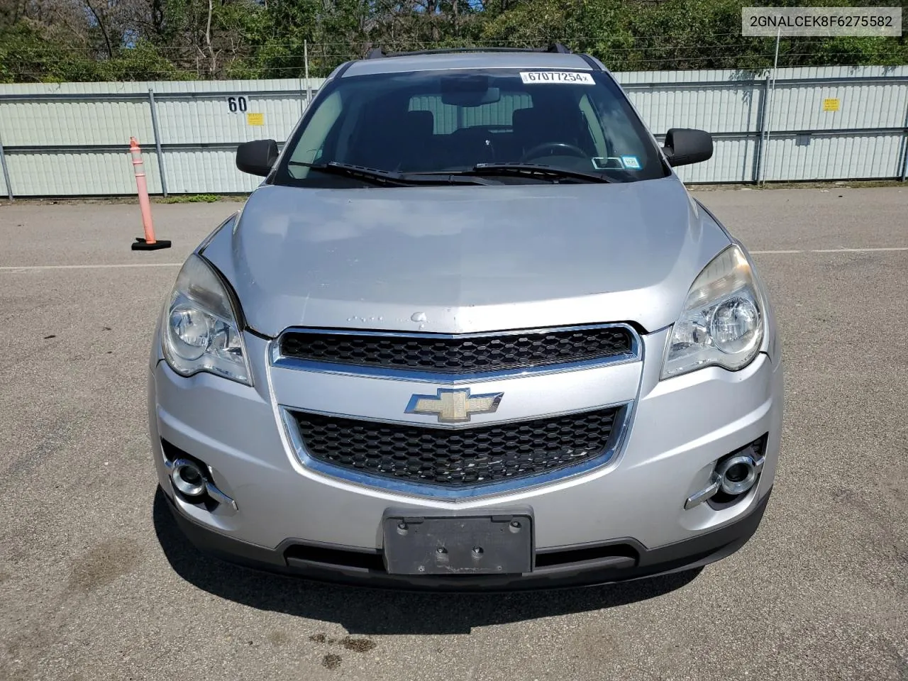 2015 Chevrolet Equinox Lt VIN: 2GNALCEK8F6275582 Lot: 67077254