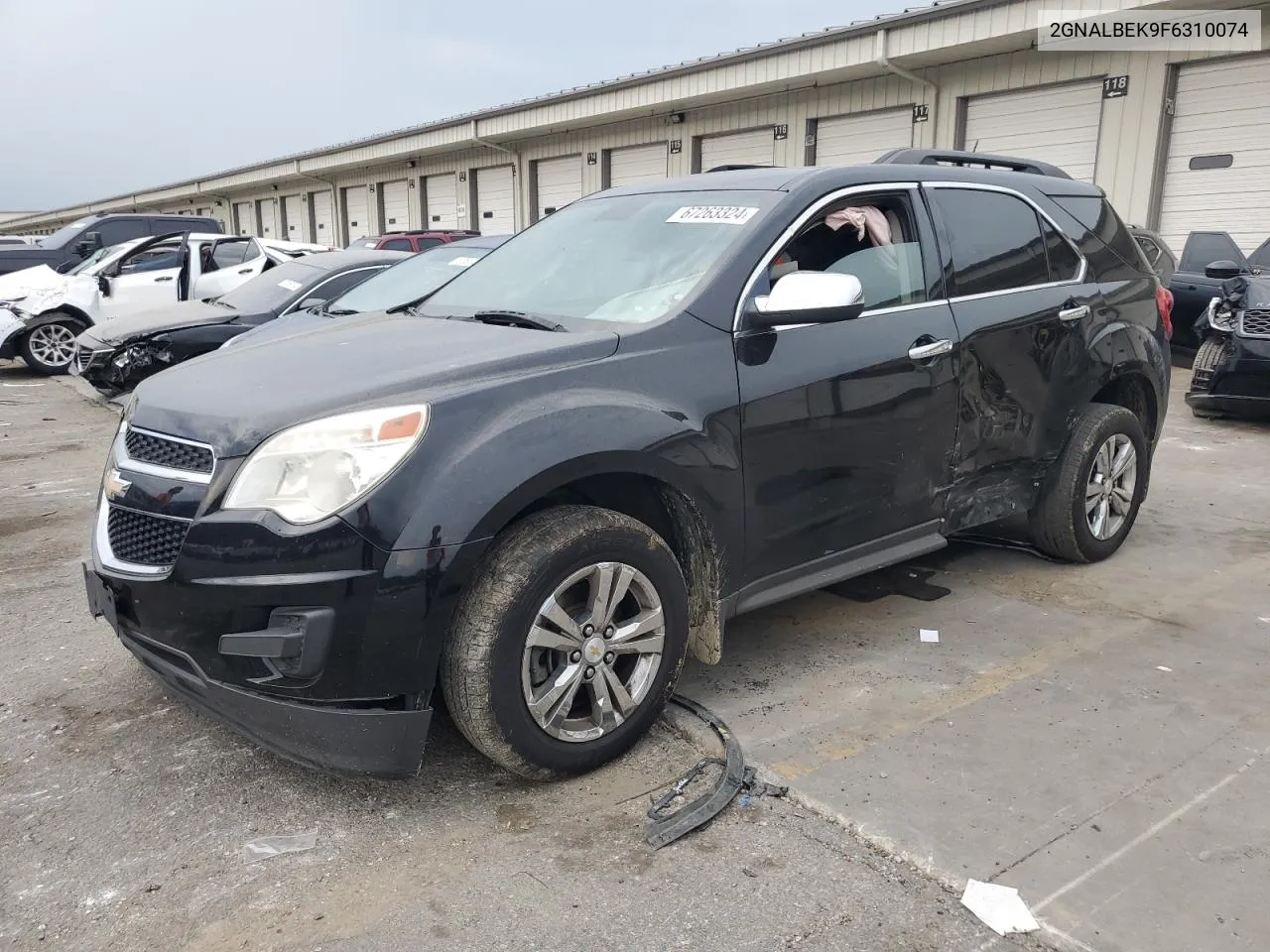 2015 Chevrolet Equinox Lt VIN: 2GNALBEK9F6310074 Lot: 67263324