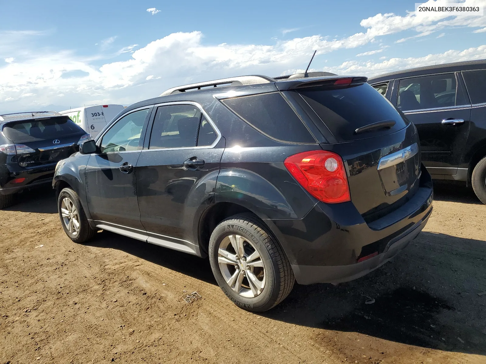 2015 Chevrolet Equinox Lt VIN: 2GNALBEK3F6380363 Lot: 67552554