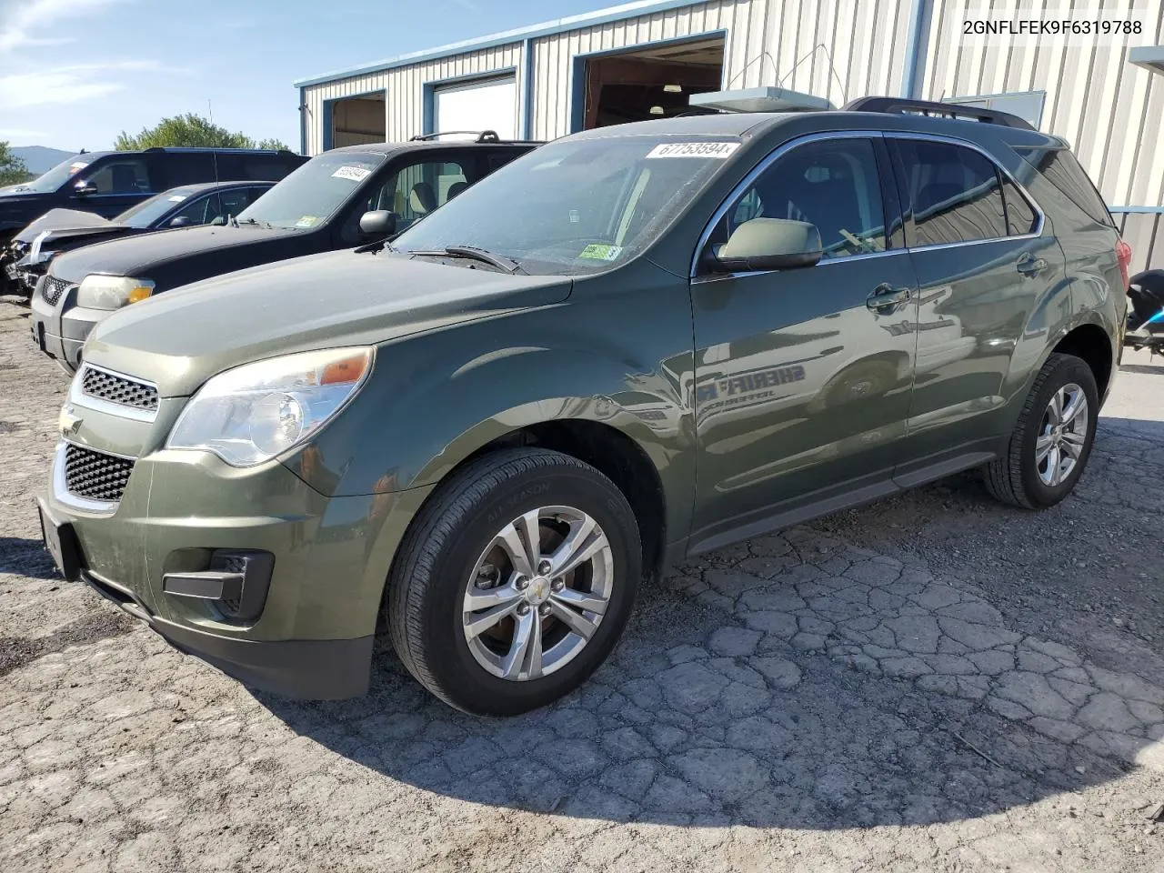 2015 Chevrolet Equinox Lt VIN: 2GNFLFEK9F6319788 Lot: 67753594