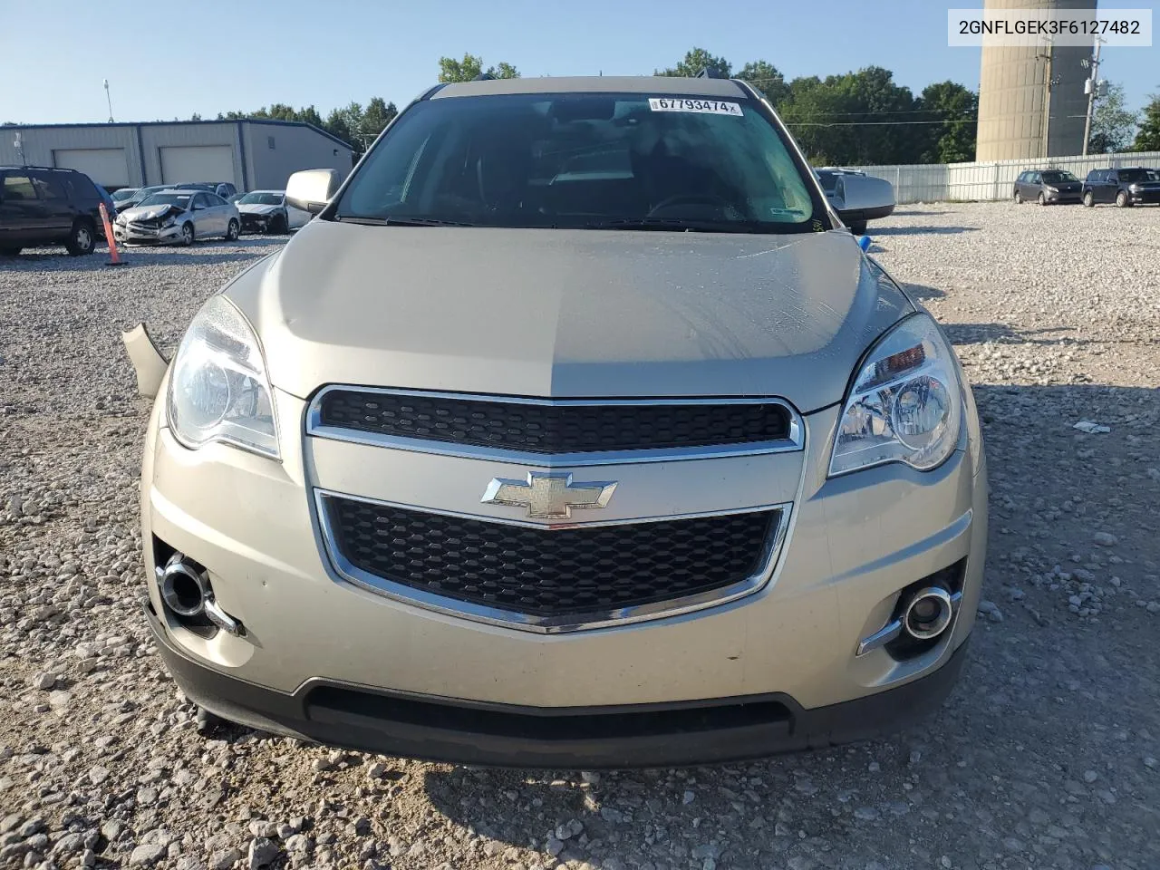 2015 Chevrolet Equinox Lt VIN: 2GNFLGEK3F6127482 Lot: 67793474