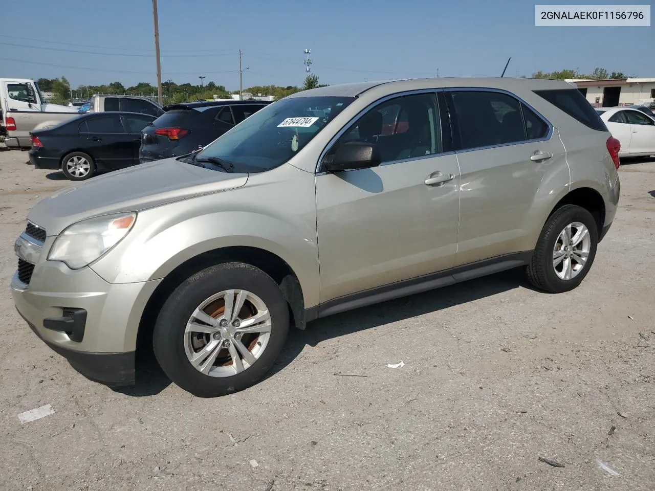 2015 Chevrolet Equinox Ls VIN: 2GNALAEK0F1156796 Lot: 67844704