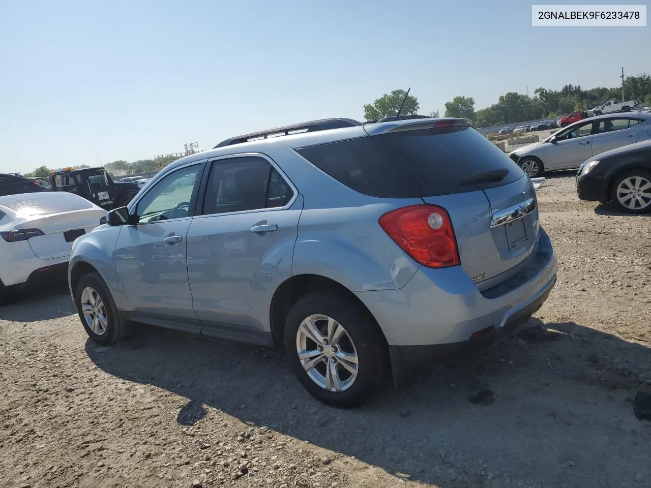 2015 Chevrolet Equinox Lt VIN: 2GNALBEK9F6233478 Lot: 67882964