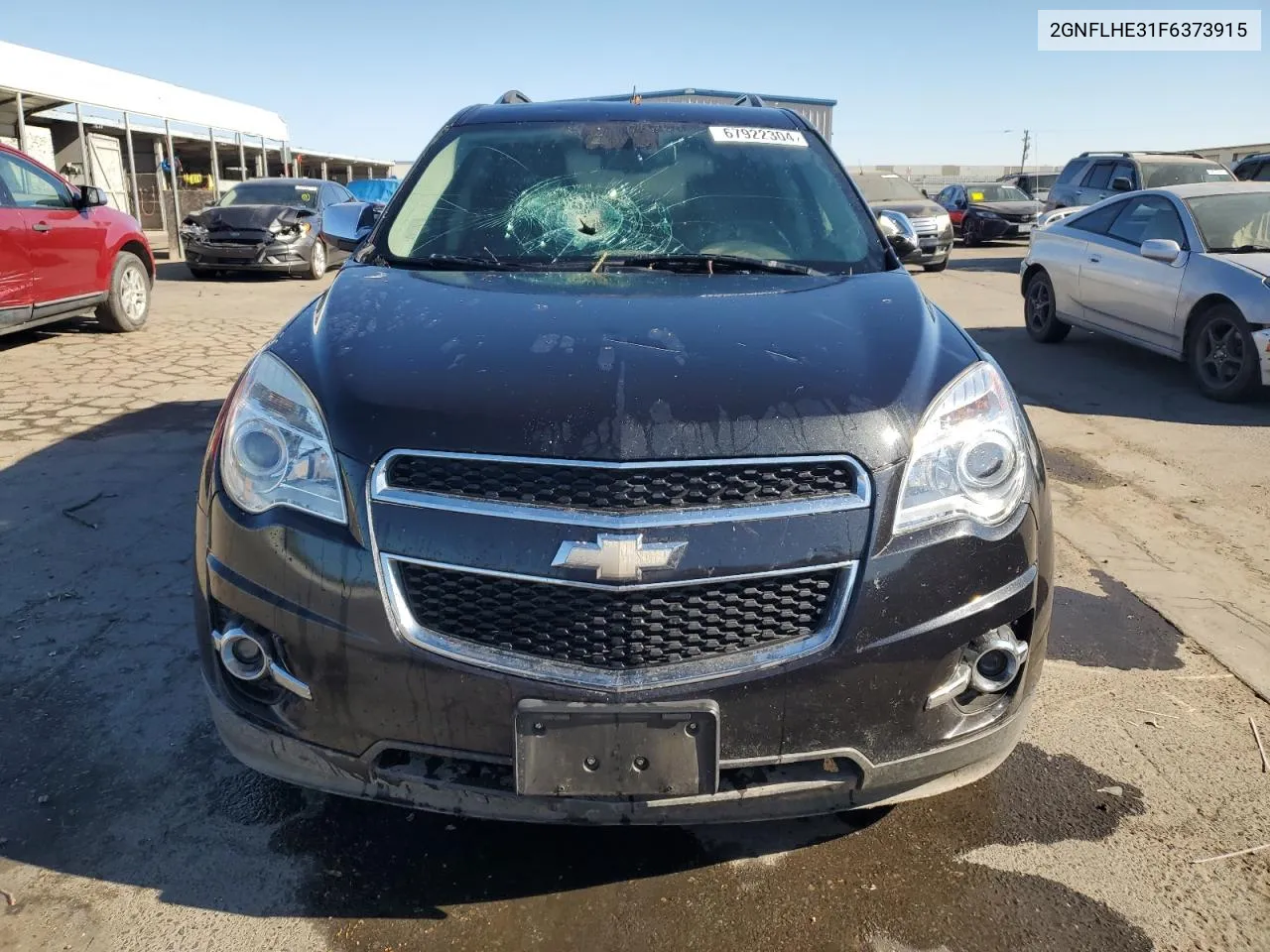 2015 Chevrolet Equinox Ltz VIN: 2GNFLHE31F6373915 Lot: 67922304