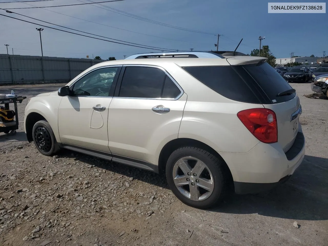 1GNALDEK9FZ138628 2015 Chevrolet Equinox Ltz