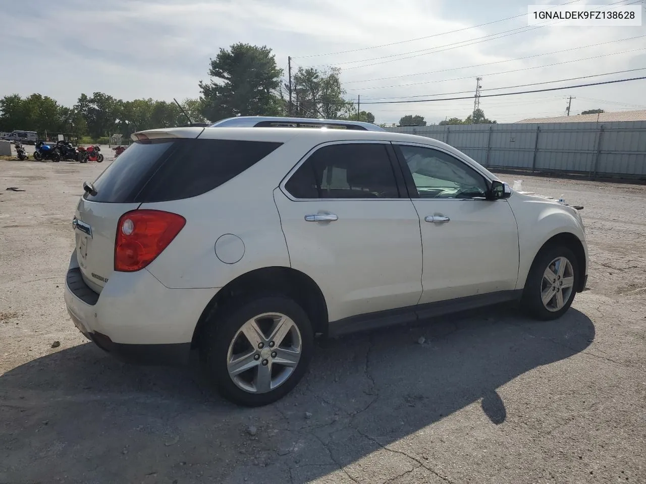 1GNALDEK9FZ138628 2015 Chevrolet Equinox Ltz