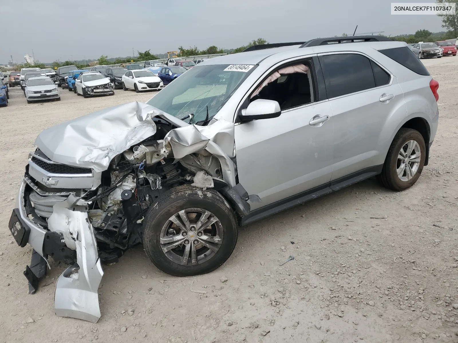 2GNALCEK7F1107347 2015 Chevrolet Equinox Lt