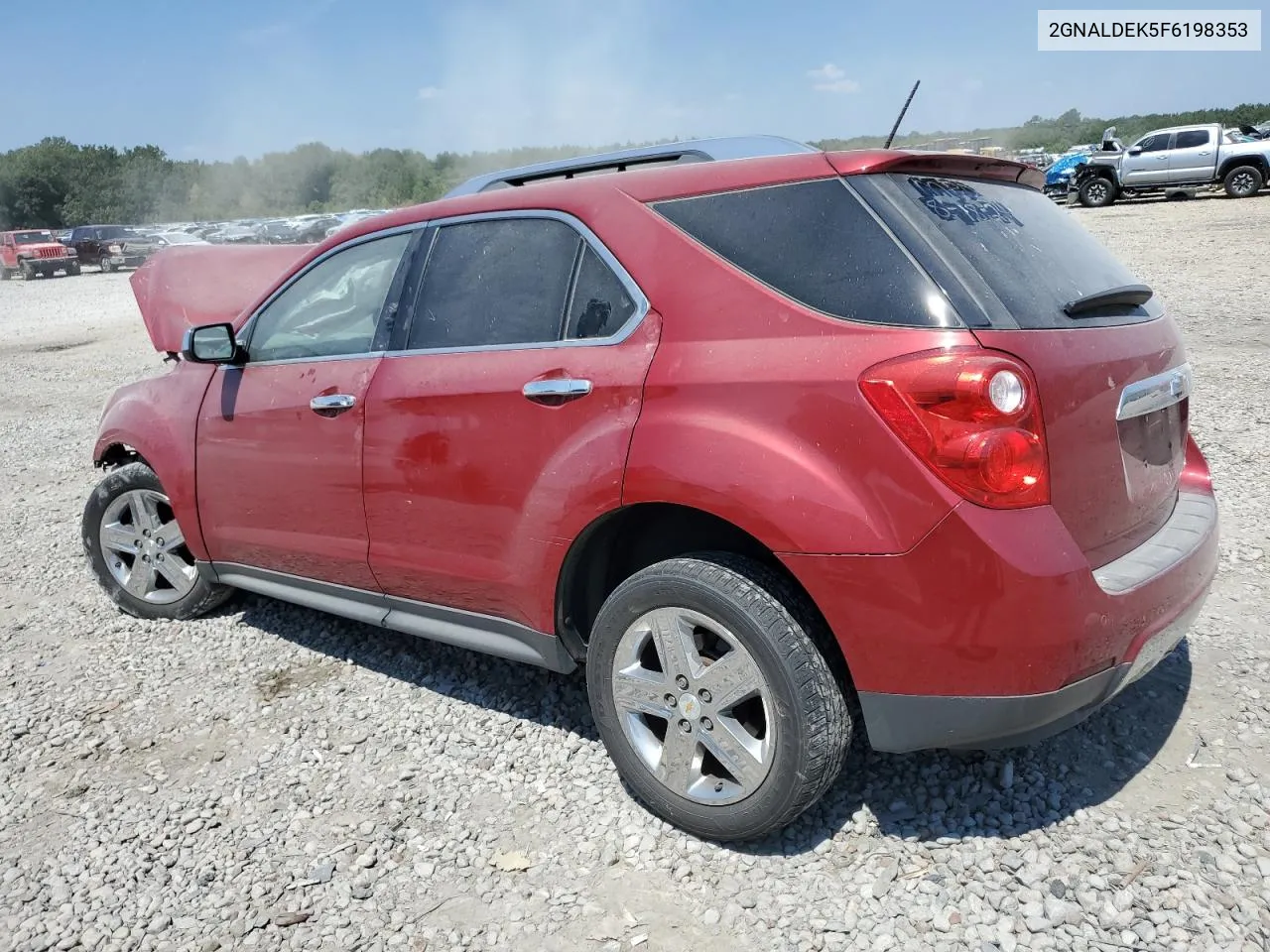 2015 Chevrolet Equinox Ltz VIN: 2GNALDEK5F6198353 Lot: 68178974