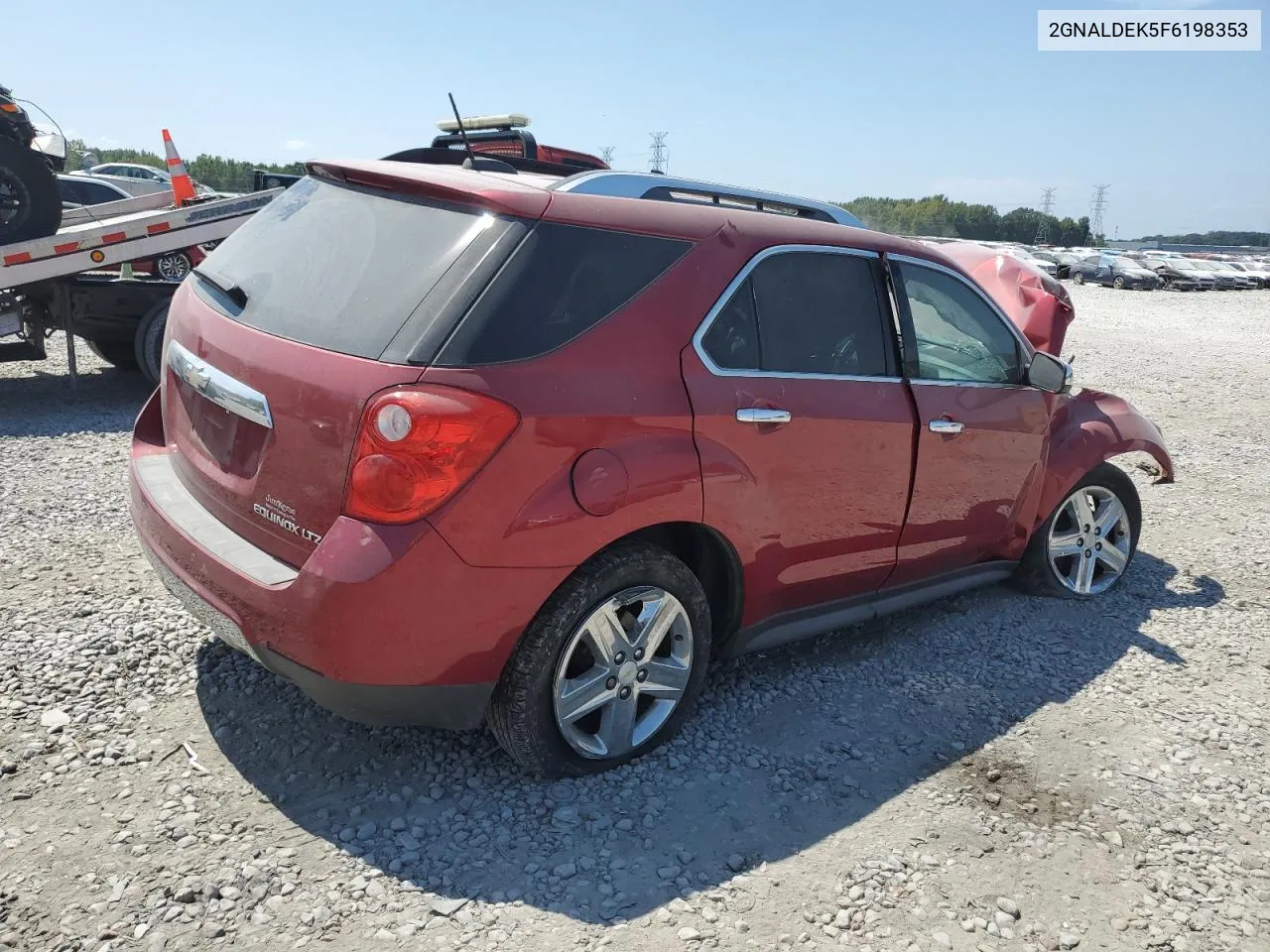 2015 Chevrolet Equinox Ltz VIN: 2GNALDEK5F6198353 Lot: 68178974