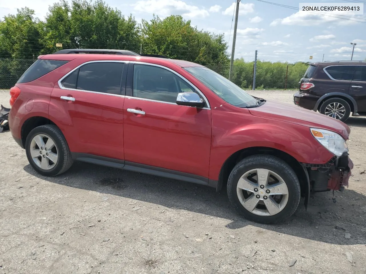 2015 Chevrolet Equinox Lt VIN: 2GNALCEK0F6289413 Lot: 68471864