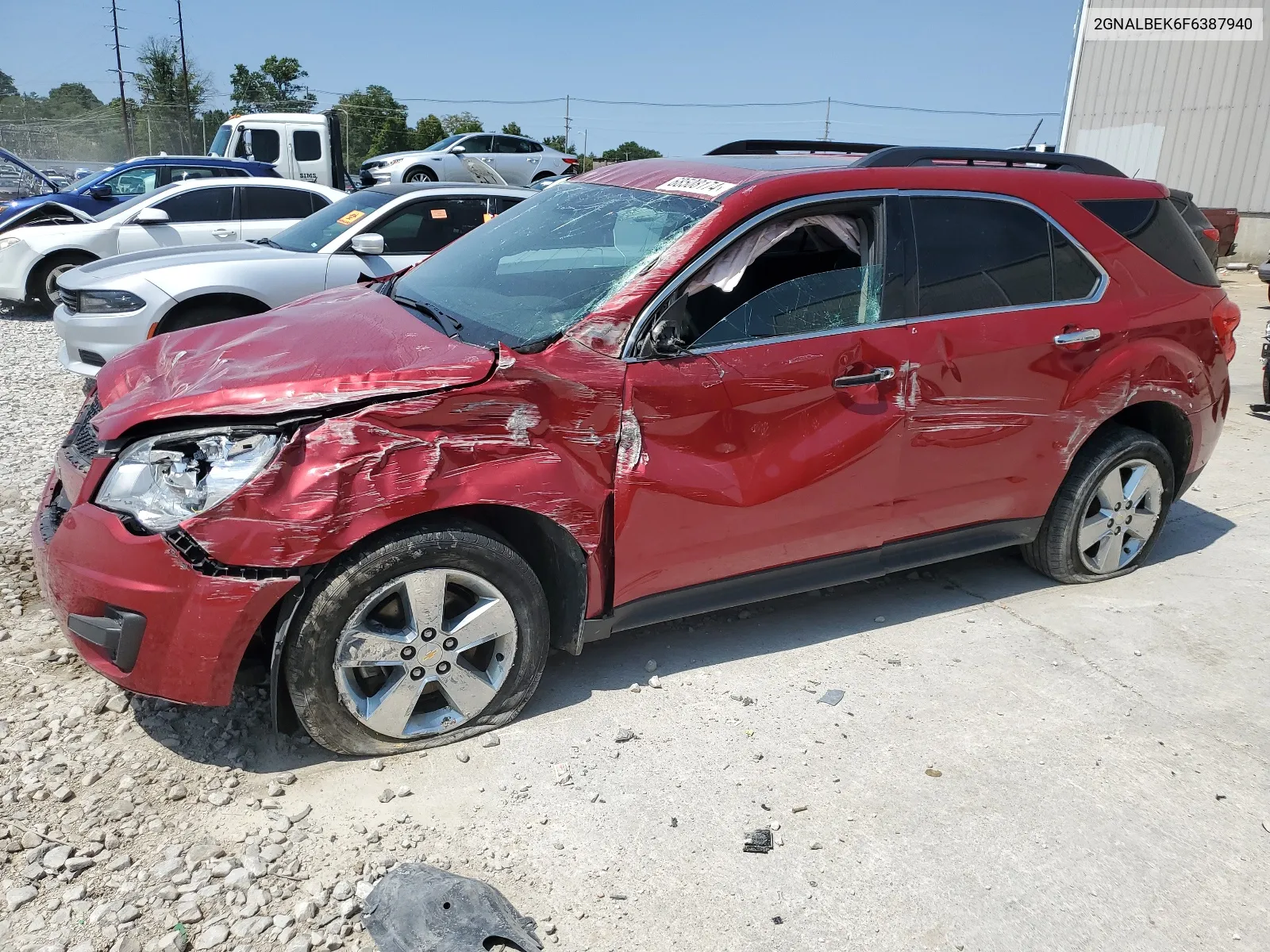 2015 Chevrolet Equinox Lt VIN: 2GNALBEK6F6387940 Lot: 68508174