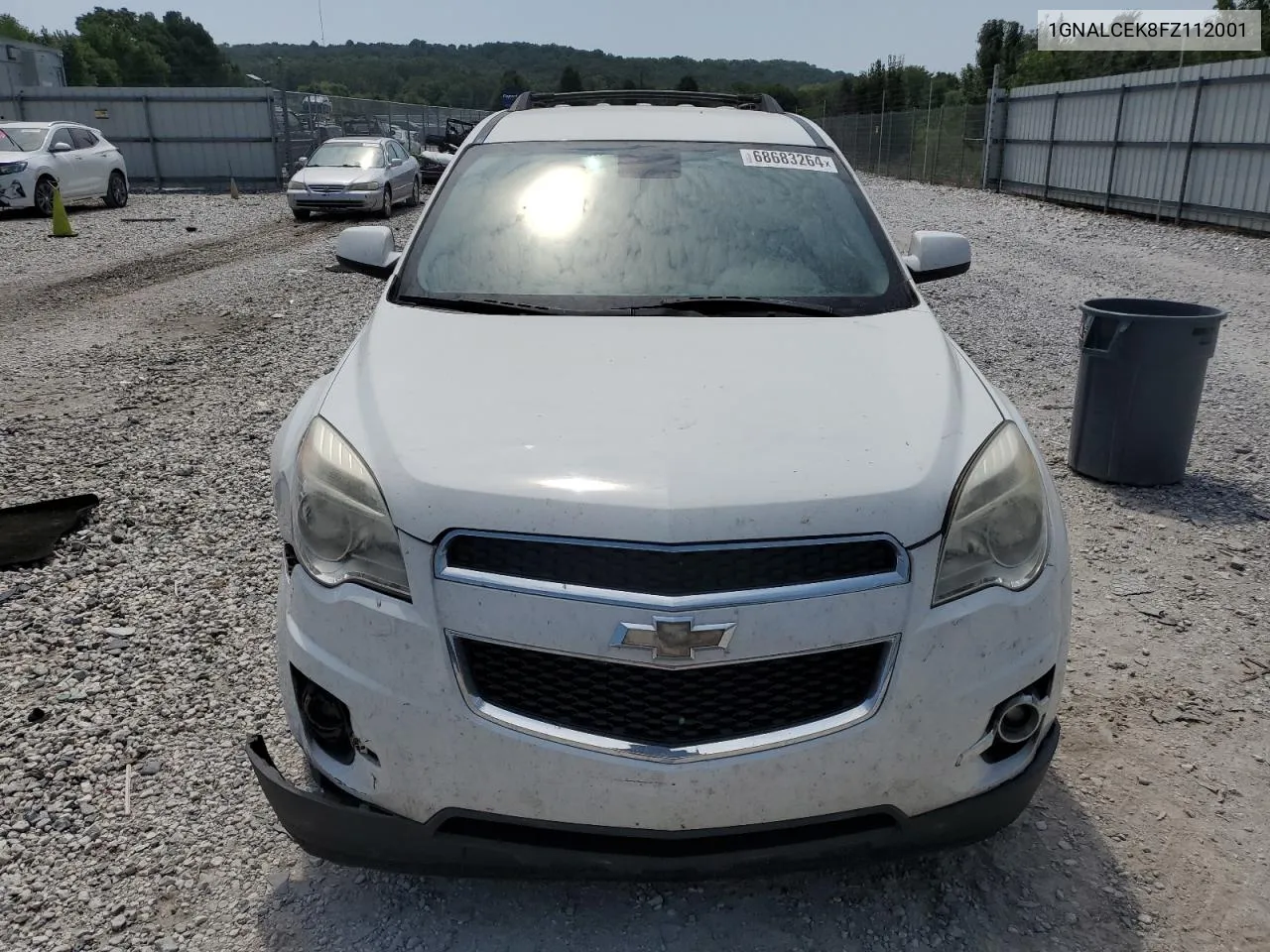 2015 Chevrolet Equinox Lt VIN: 1GNALCEK8FZ112001 Lot: 68683264