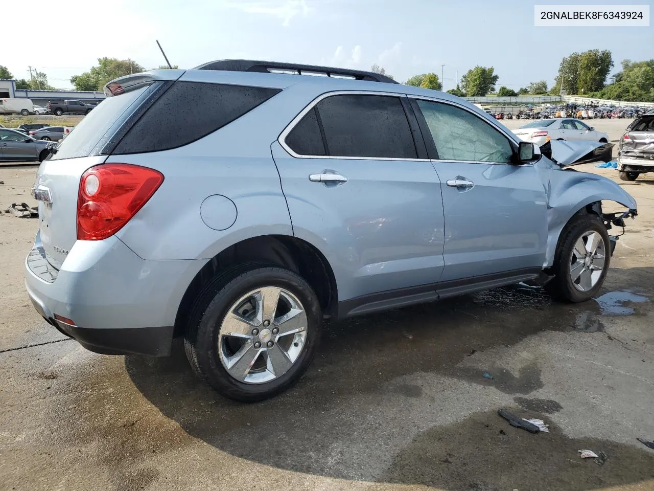 2015 Chevrolet Equinox Lt VIN: 2GNALBEK8F6343924 Lot: 68924024