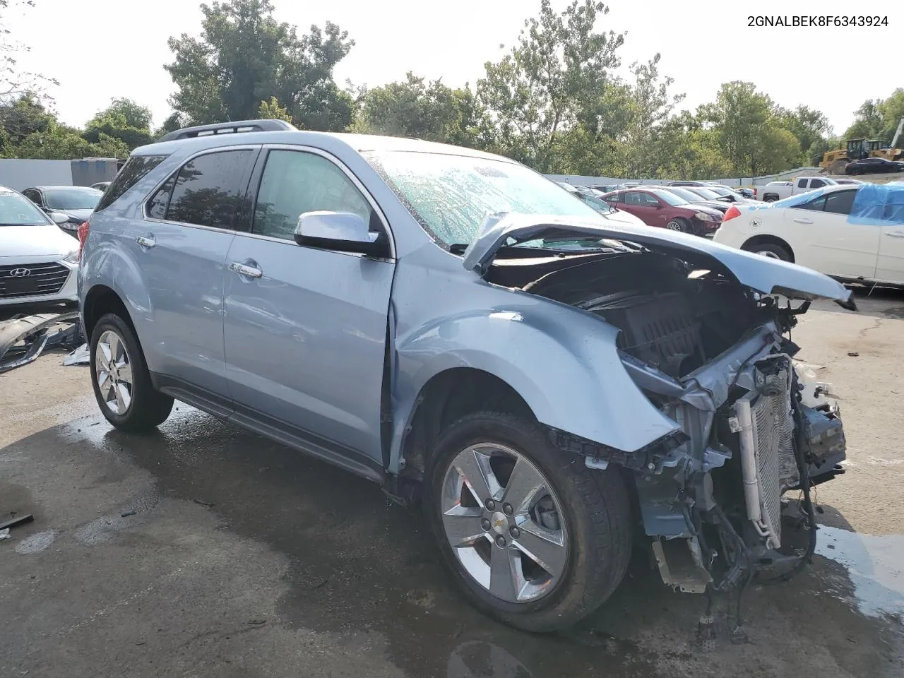 2015 Chevrolet Equinox Lt VIN: 2GNALBEK8F6343924 Lot: 68924024