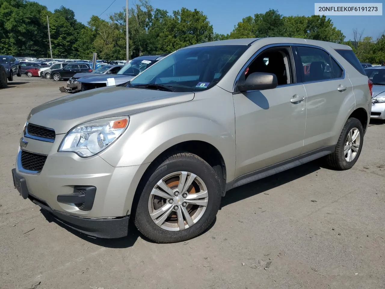 2015 Chevrolet Equinox Ls VIN: 2GNFLEEK0F6191273 Lot: 68977414